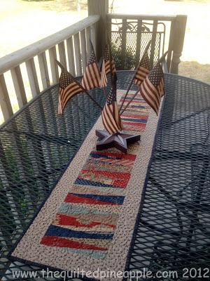 American Banner Rose Runner and Tea Dying